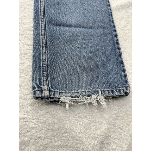 Levis 505 Jeans Men’s 38x30 90s Stonewash Straight Blue Red Tab Denim VTG Retro - Picture 8 of 16